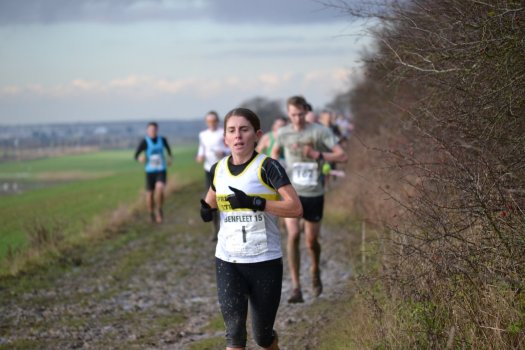 Ladies winner Nikki Brockbank